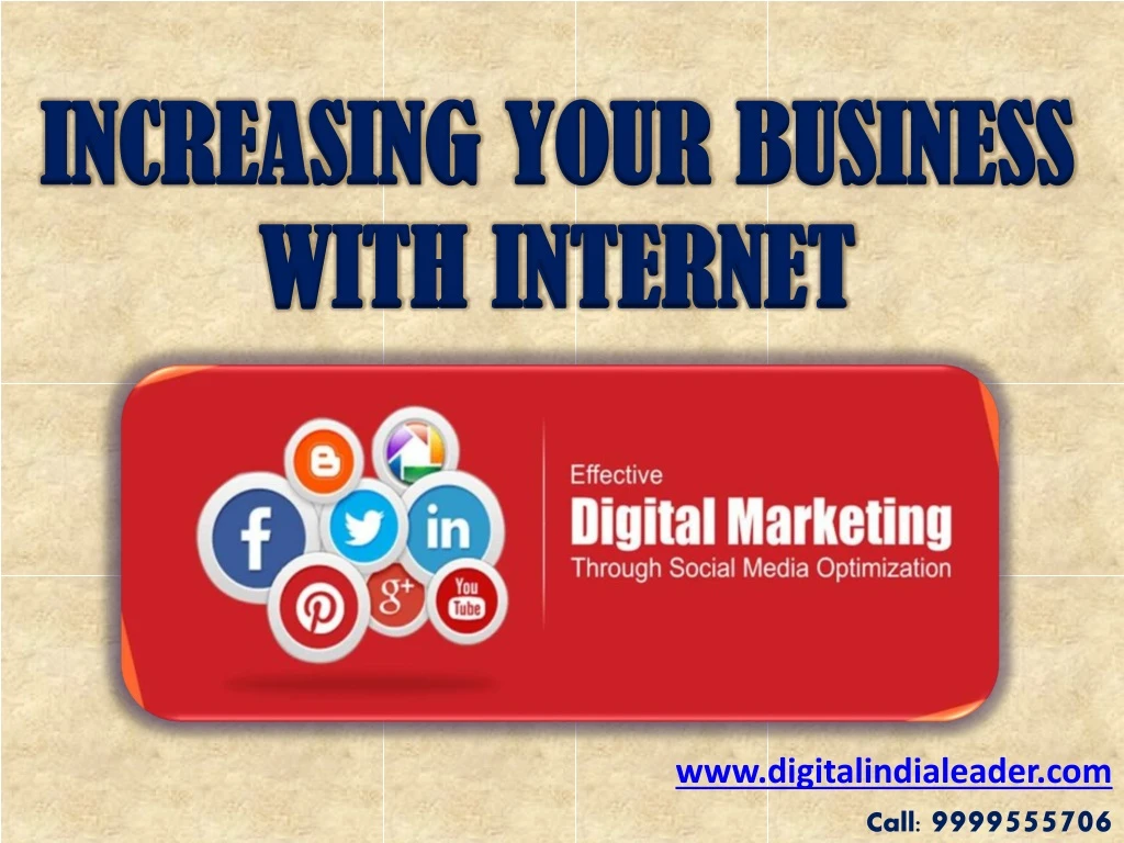 increasing your business with internet