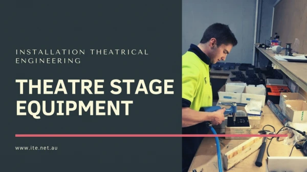 Advantages of Stage Equipment | I.T.E