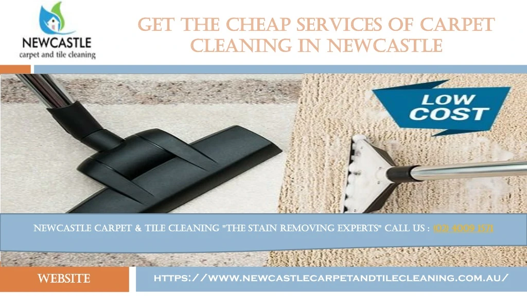 get the cheap services of carpet cleaning in newcastle