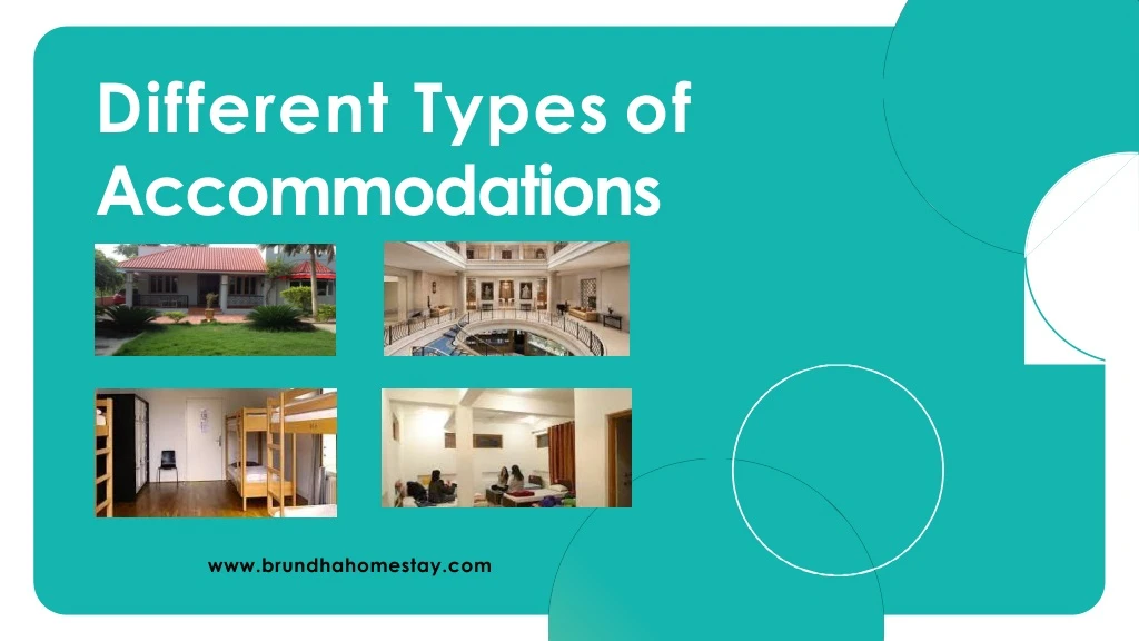 different types of accommodations