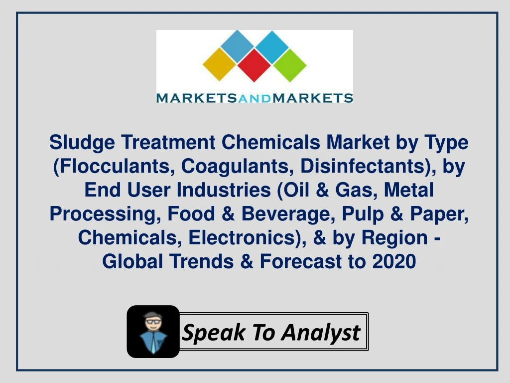 sludge treatment chemicals market by type