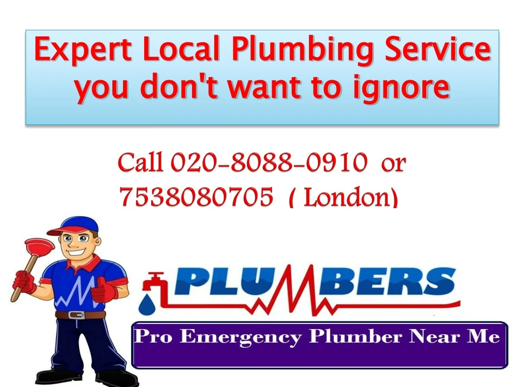 expert local plumbing service you don t want to ignore