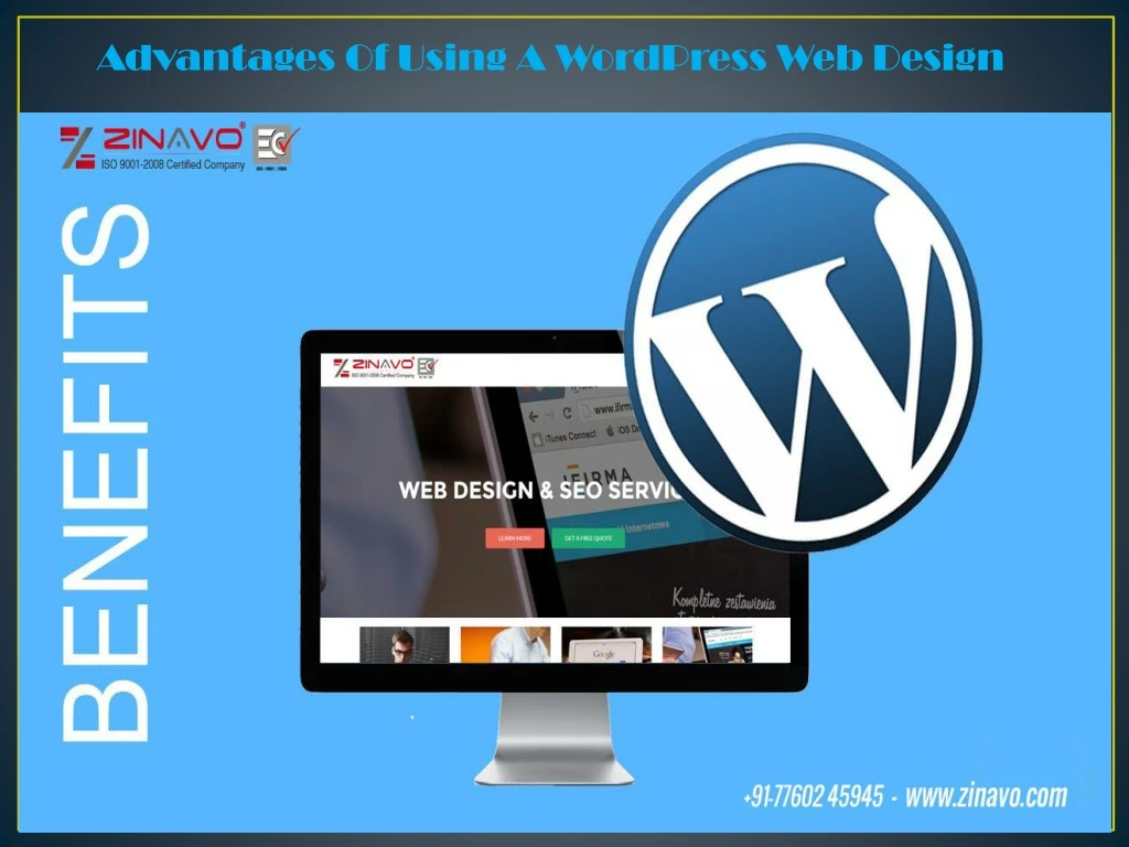 advantages of using a wordpress web design