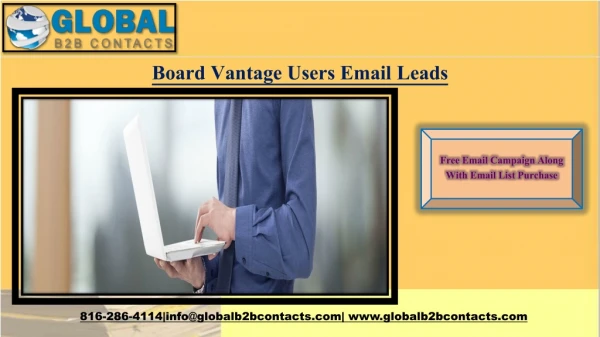 board vantage users email leads