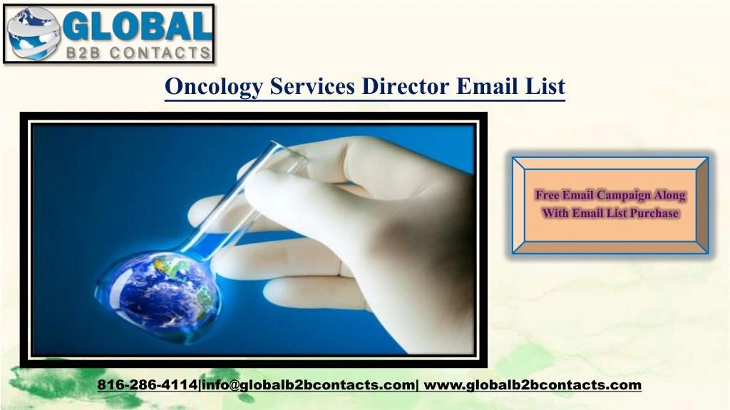 oncology services director email list