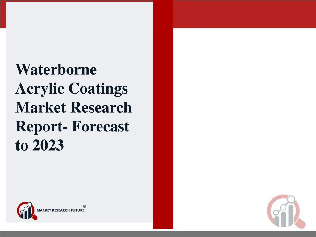 waterborne acrylic coatings market research