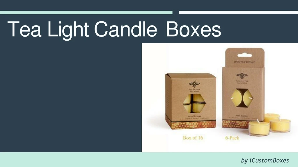 tea light candle boxes