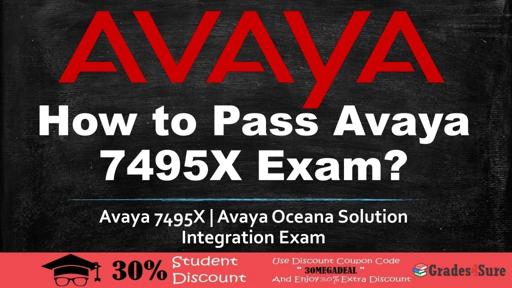 how to pass avaya 7495x exam