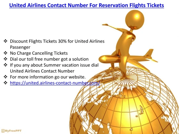 Flights Booking For United Airlines Contact Number