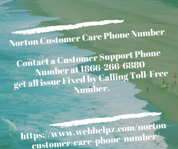 Norton Phone Number Customer Care 1(866)-266-6880- Symantec Phone Number