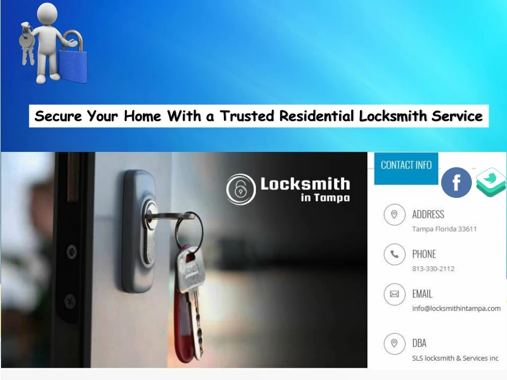 secure your home with a trusted residential