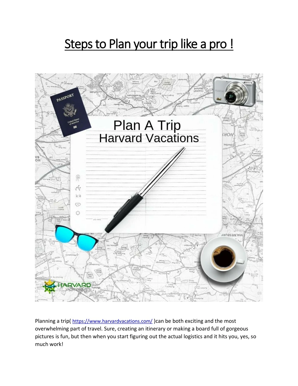 steps to steps to plan your plan your trip like