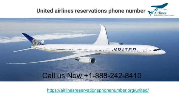 United airlines reservations phone number