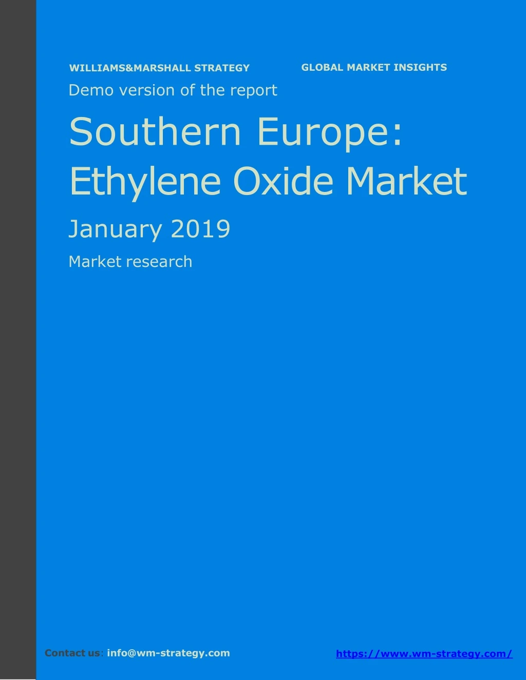 demo version southern sulphate market williams