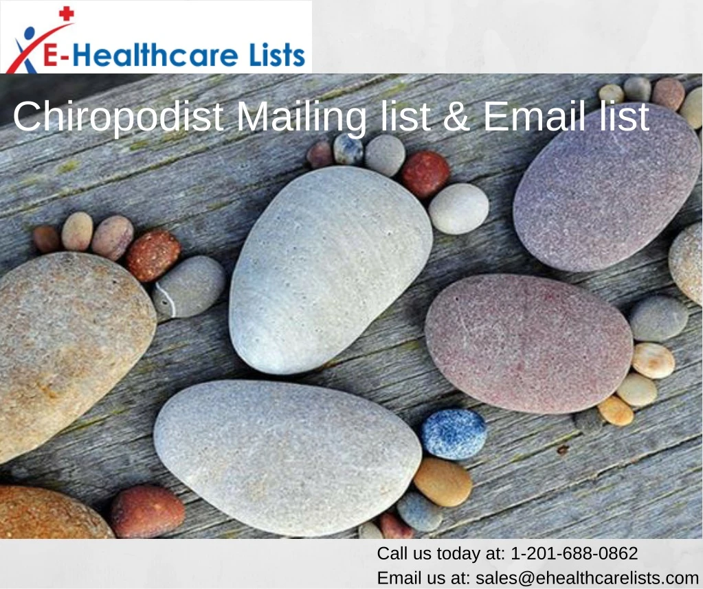 chiropodist mailing list email list