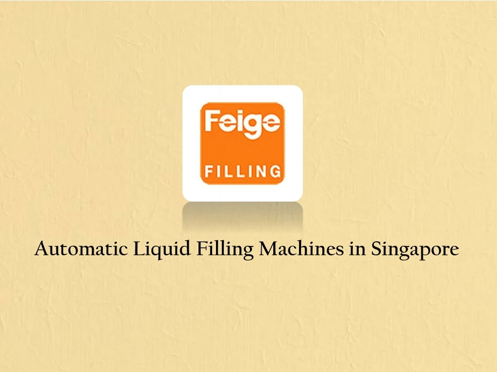 automatic liquid filling machines in singapore
