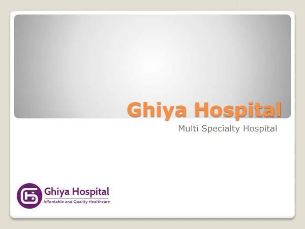 Best Gynecologist in Jaipur | Ghiya Hospital