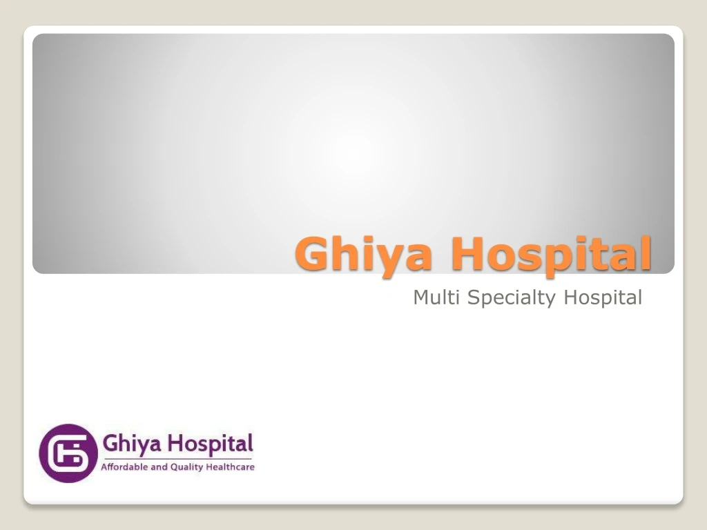 ghiya hospital