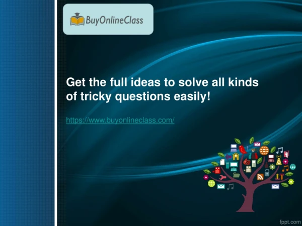 Get the full ideas to solve all kinds of tricky questions easily