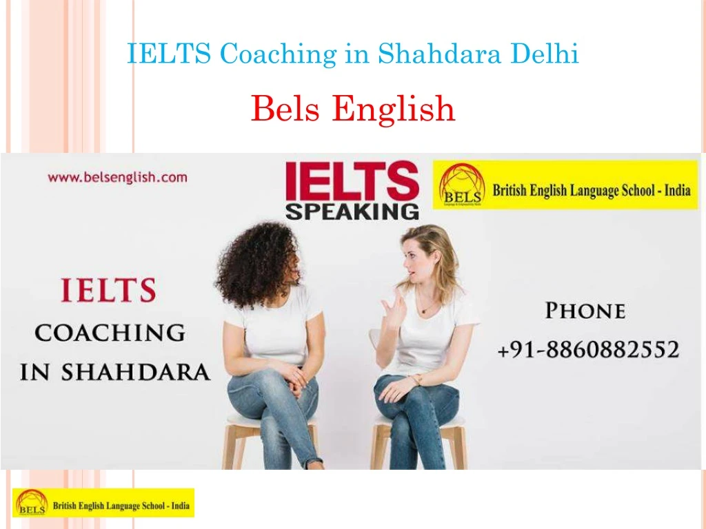 ielts coaching in shahdara delhi bels english