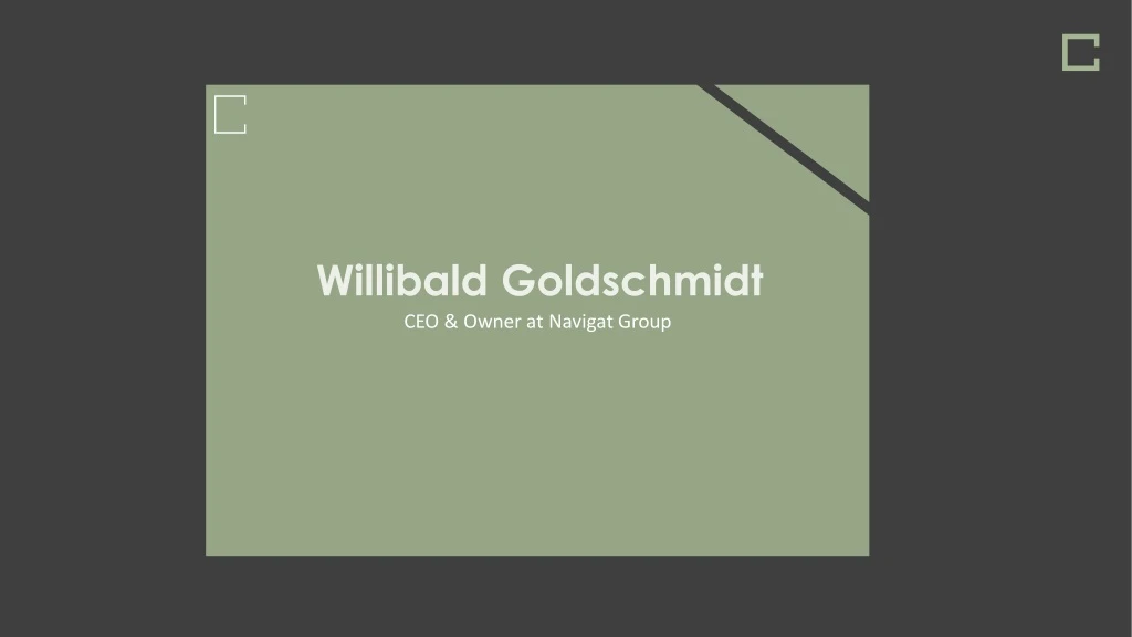 willibald goldschmidt