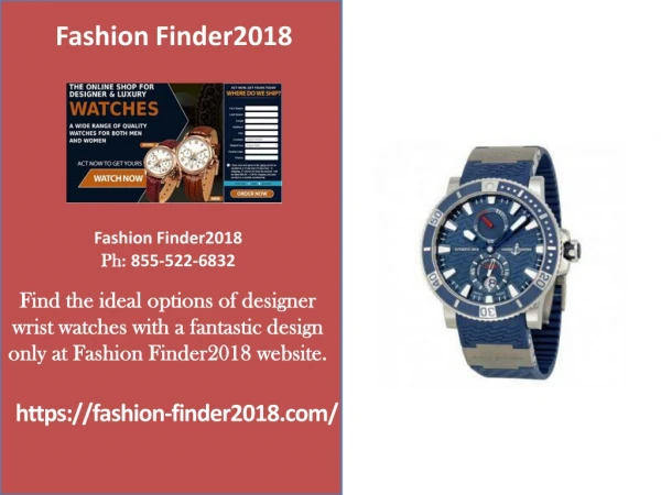 Fashion Finder2018 Gents Branded Watches