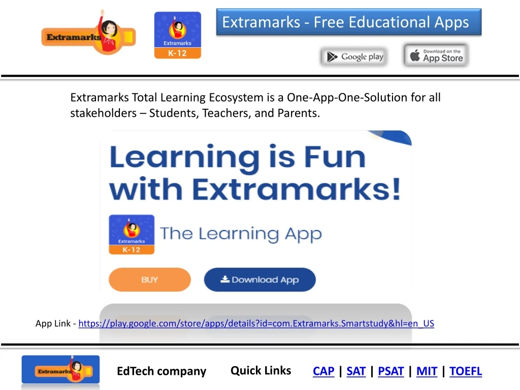 extramarks free educational apps