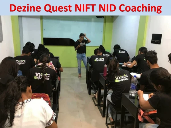 NIFT Entrance Exam Coaching in Patna- Get Ready for 2020