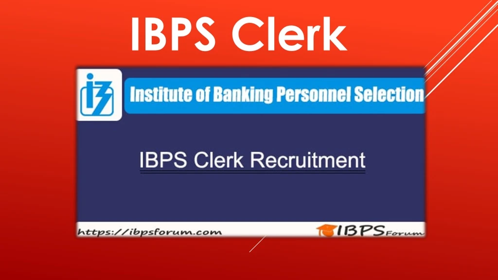 ibps clerk