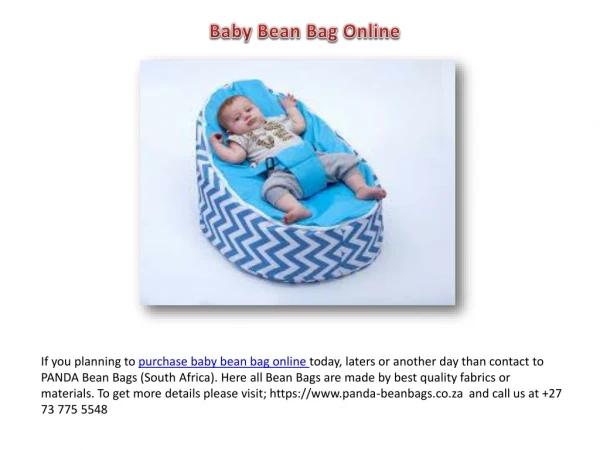 Baby Bean Bag Online