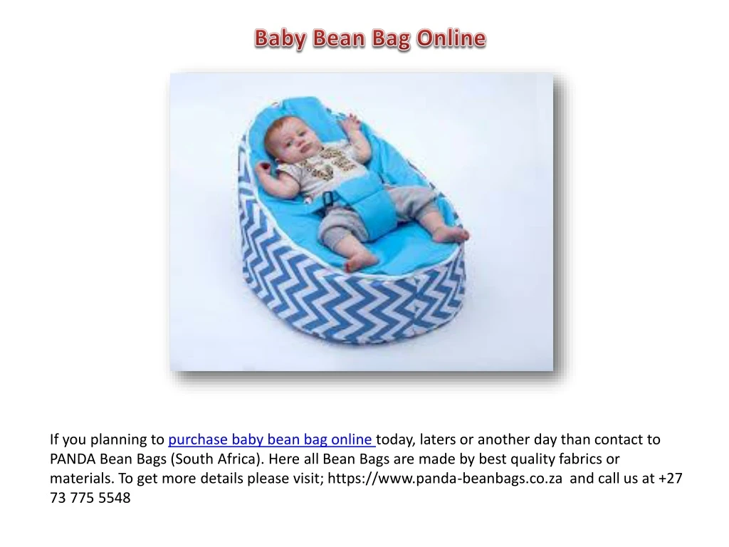 baby bean bag online