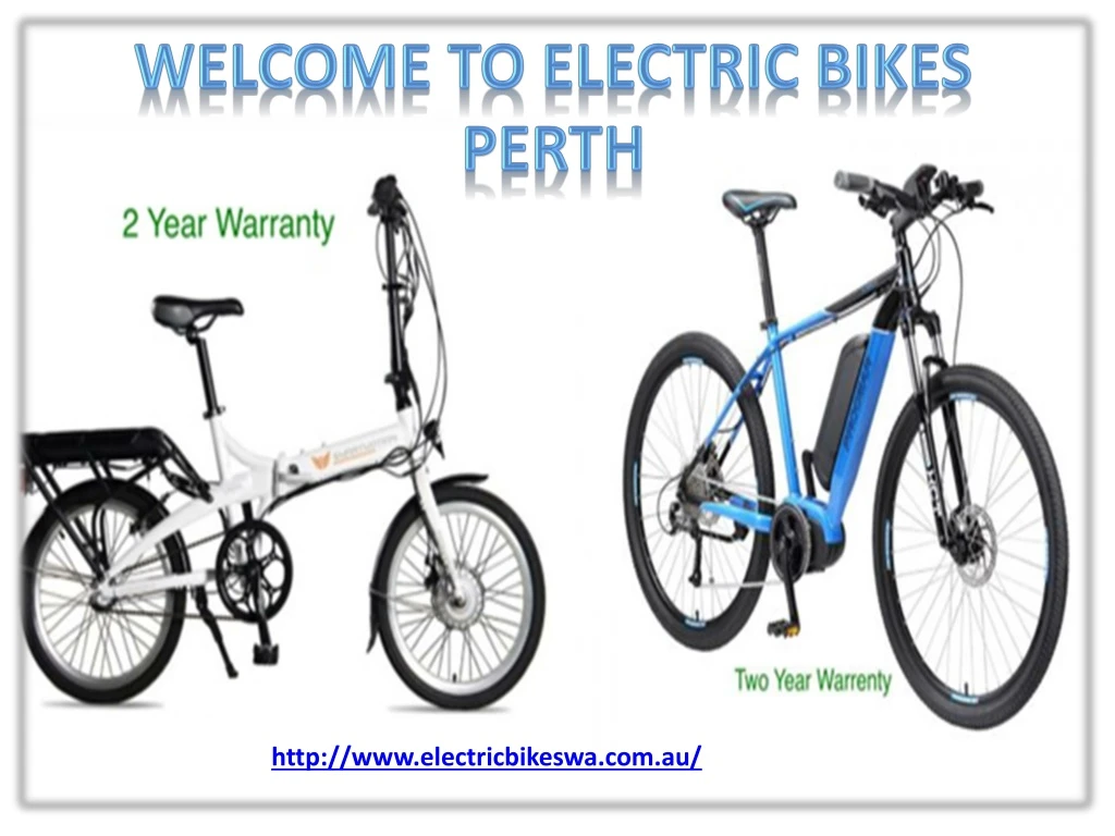 welcome to electric bikes perth