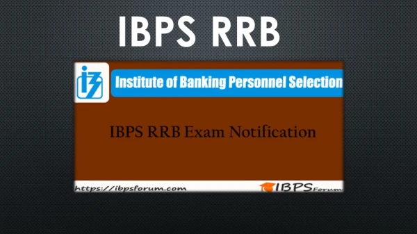 IBPS RRB Notification 2019 - Check IBPS RRB Jobs Exam Date Details
