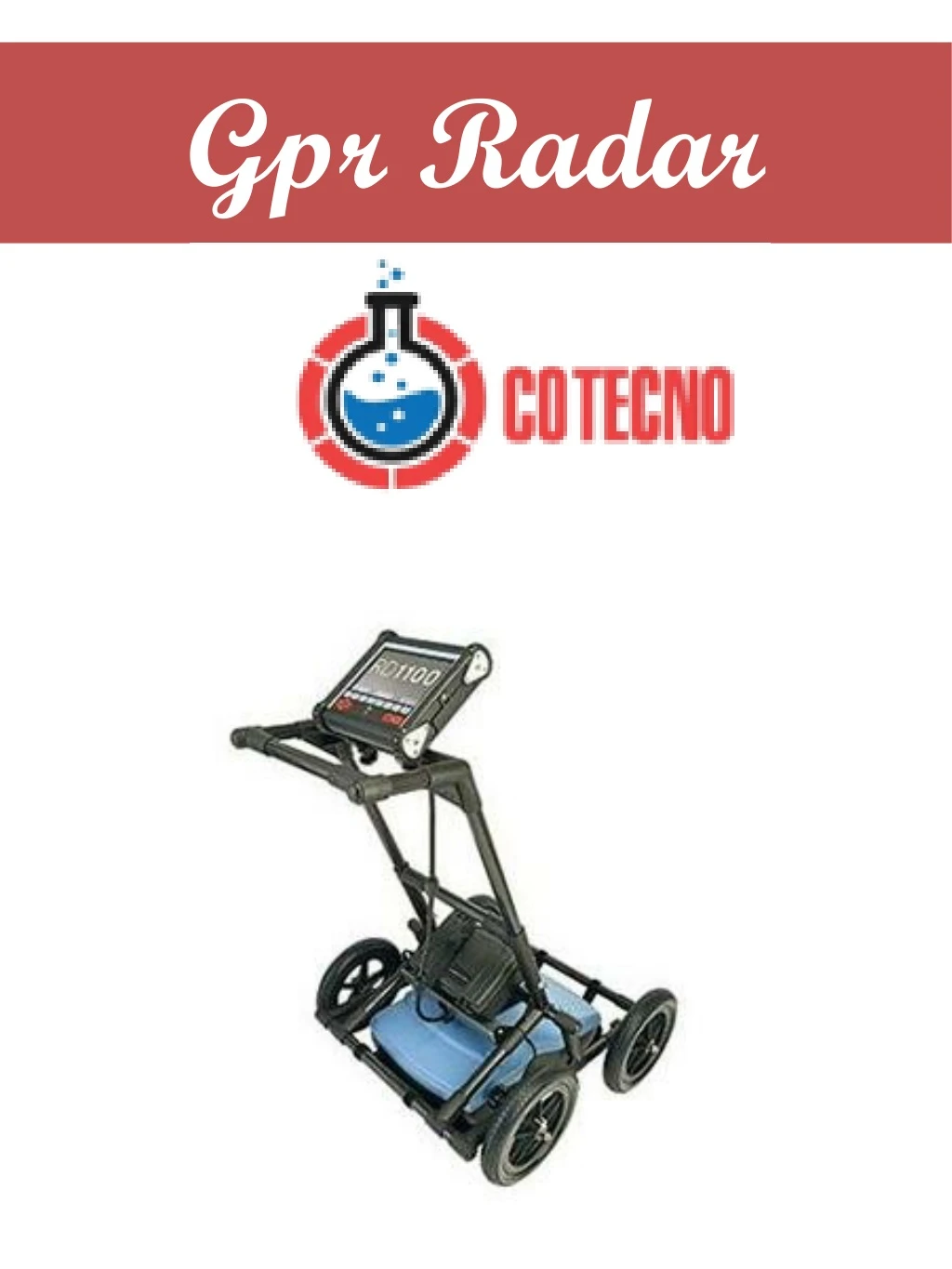 gpr radar