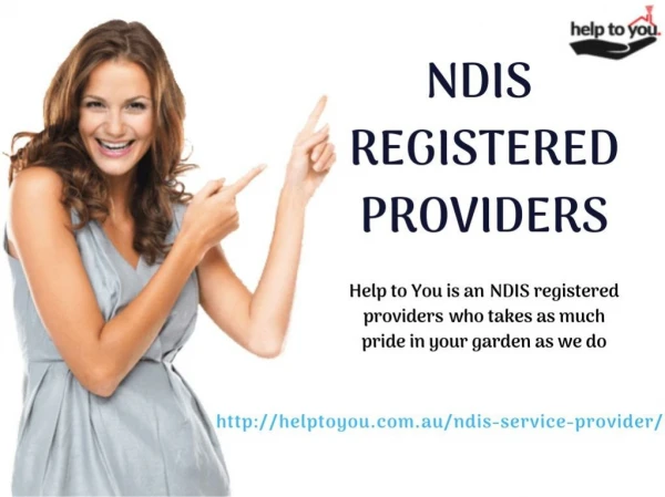 NDIS Registered Providers