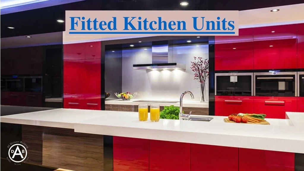 fitted kitchen units