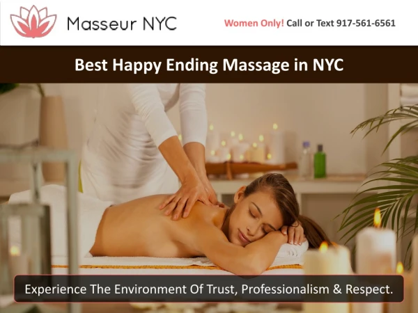 Best Happy Ending Massage in NYC