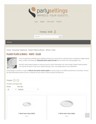 Disposable Plastic Bowls - slide 1