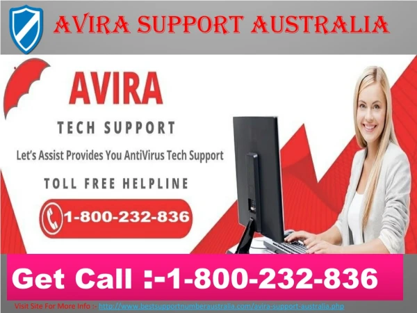 Avira Antivirus Customer Support Australia @ 1-800-232-836