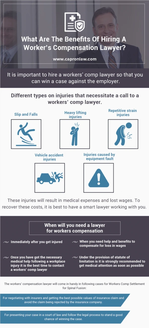 What are the benefits of hiring a worker’s compensation lawyer?