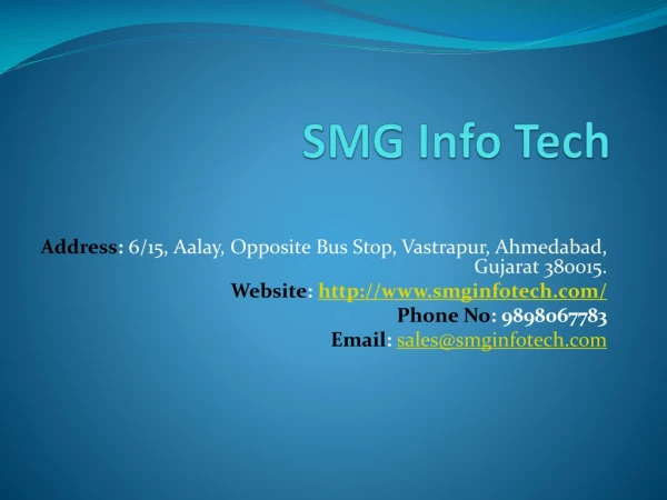 Reliable Visitor Management System and Contract Worker Software by SMG Info Tech