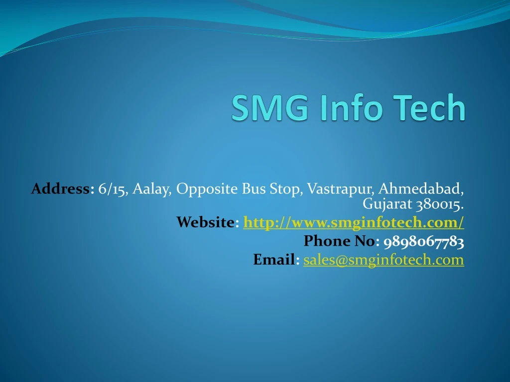 smg info tech