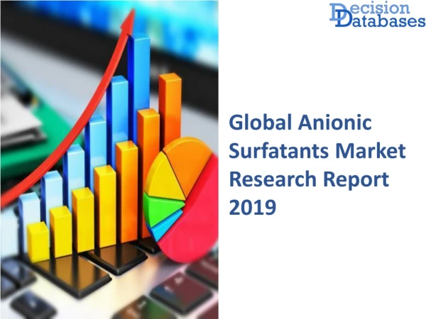 Anionic Surfatants Market 2019: Global Industry Size, Segments, Share and Growth Factor Analysis Research Report 2025