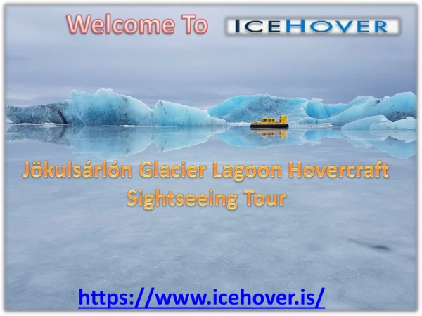 Iceland hovercraft tours