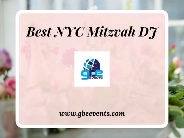 Best NYC Mitzvah DJ