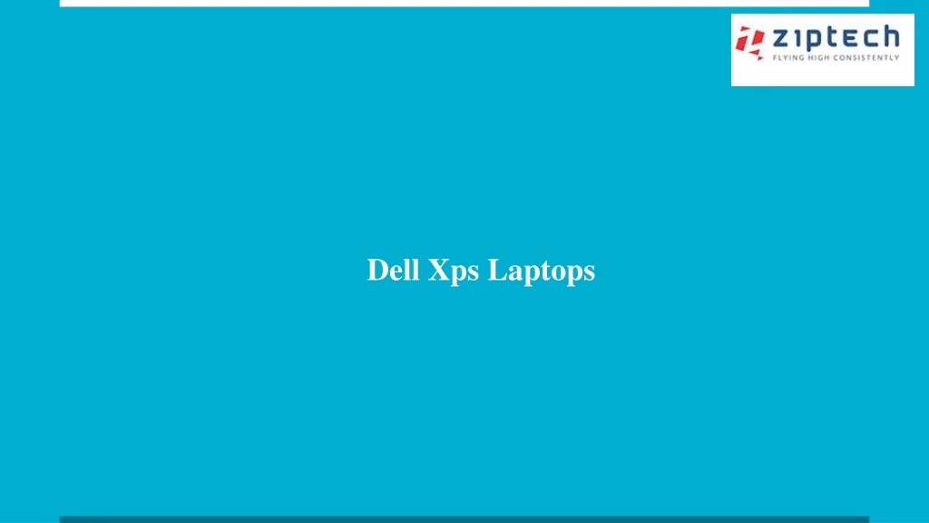 dell xps laptops