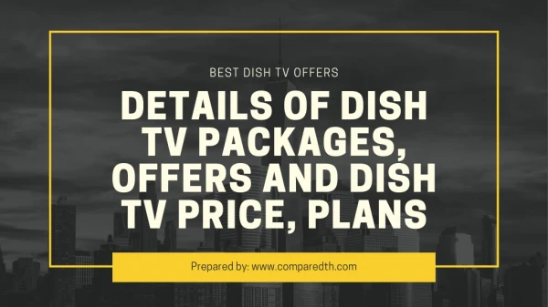 Dish Tv packs | Dish Tv packages | Dish Tv Price