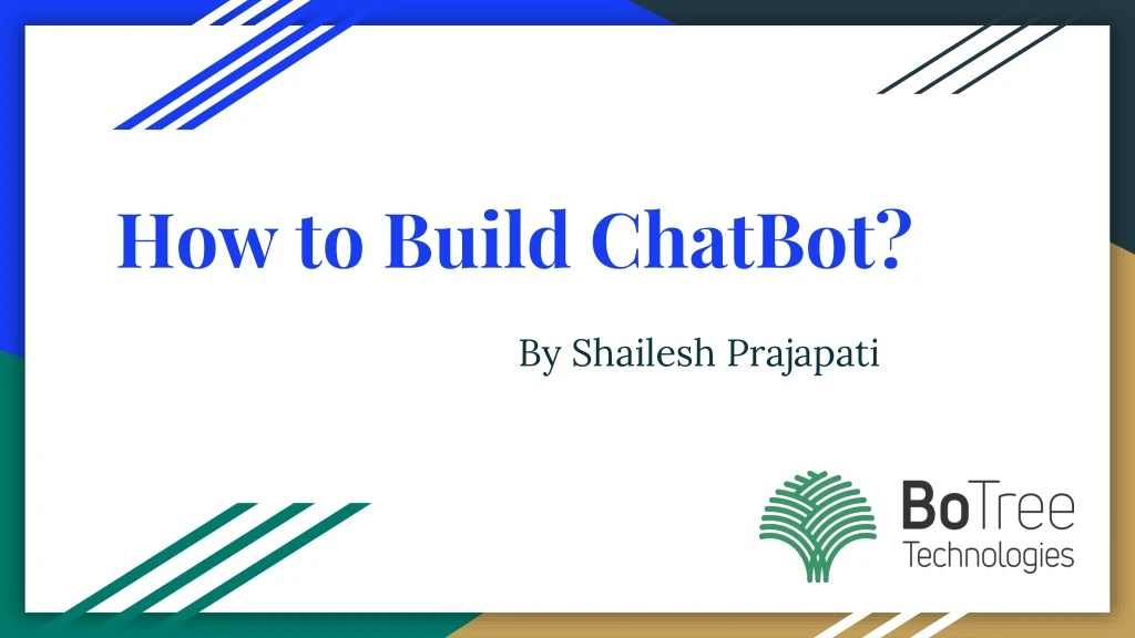 how to build chatbot