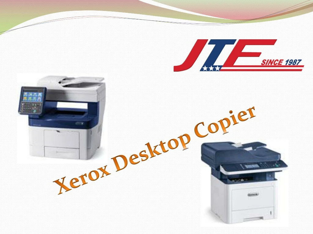 xerox desktop copier