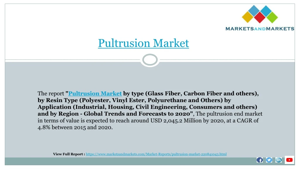 pultrusion market